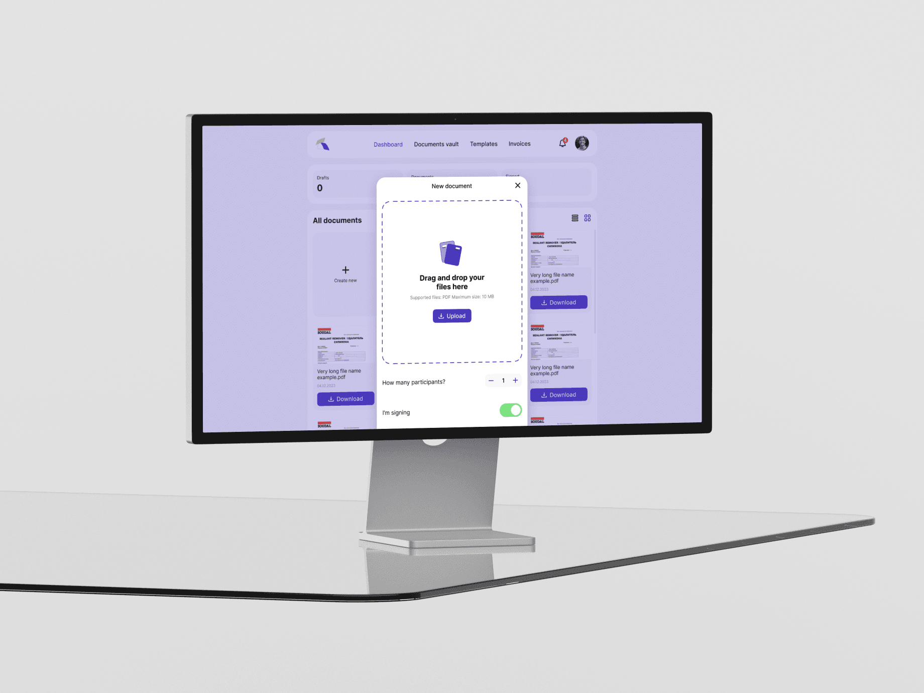 Cover Image for Altcors. Document sign app